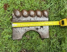 Glazed rope tiles. Edging