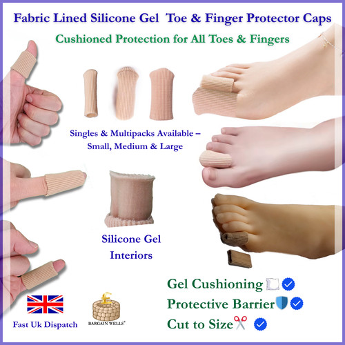 Toe finger gel protector - gel,