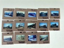 Colour Rail Steam Loco Locomotive Railway Duplicate Slide x14 Ref CR267