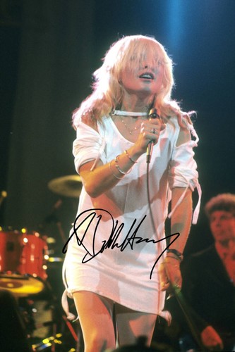 Debbie harry signed - pre, print