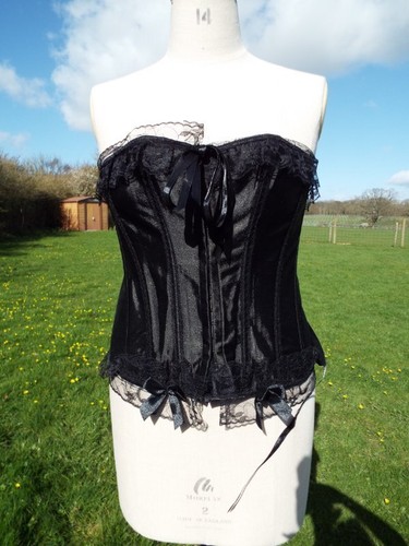Corsets satin laced - corsets-uk,