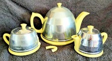Vintage Chrome Teapot Jug &