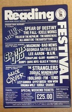 READING FESTIVAL 1987- STATUS