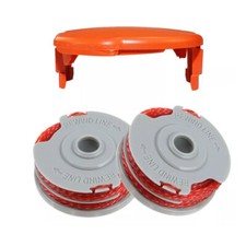 2x For Flymo Contour 500 Power Plus 500 & 500XT Strimmer Trimmer Spool + 1cap GB