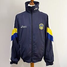 LEEDS RHINOS 1995/96 Asics Track Jacket (M/L) Rugby League Super League Vintage