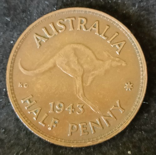 0028 australia half - half, penny