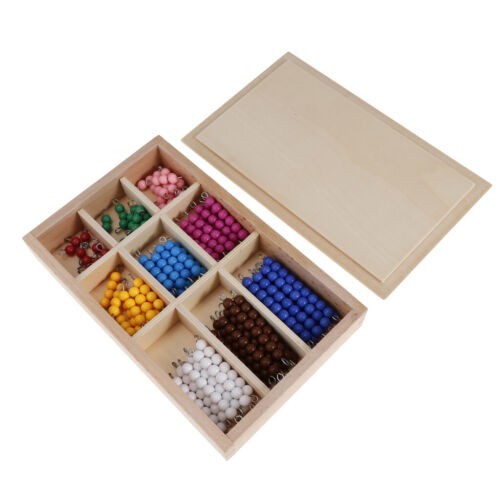 Montessori beads box set - box,