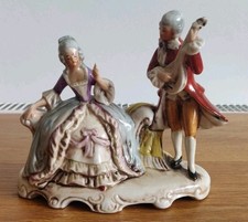 Carl Schneider Musician Figurine Grafenthal Banjo Guitar Player 