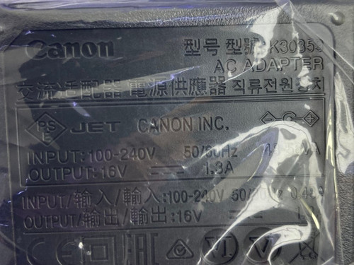 Canon k30359 power - canon, supply