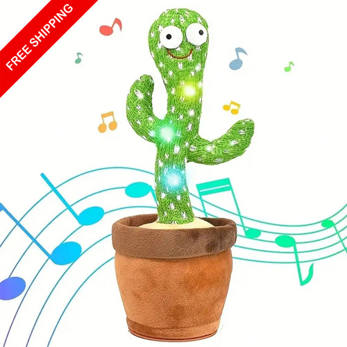 Singing dancing cactus 120 - singing,