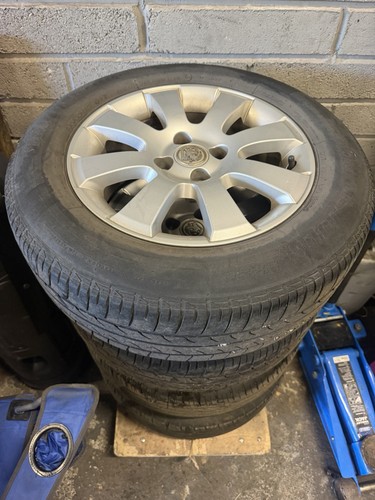 Vauxhall alloy wheels - 15”, &