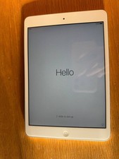 Apple iPad mini 1st Gen. 32GB, Wi-Fi + Cellular (Unlocked), 7.9in - Silver