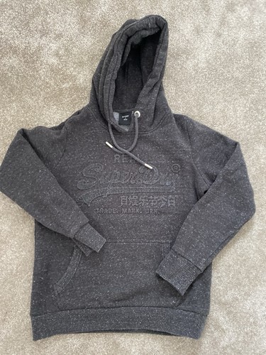 Superdry grey hoodie size - superdry,