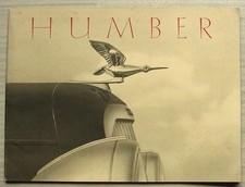 HUMBER Car RANGE Sales