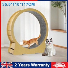 Wooden Cat Exercise Wheel