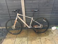 Marin Fairfax SC Hybrid bike silver small