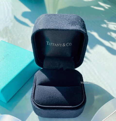 Tiffany empty blue - blue, suede