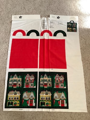 Vintage holiday tote - holiday, bag