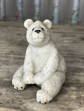 Quarry Critters Bam Bam Bear Figure Ornament Collectable 2.5” Sitting Bear