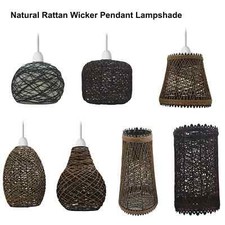 Woven Design Lampshade Natural