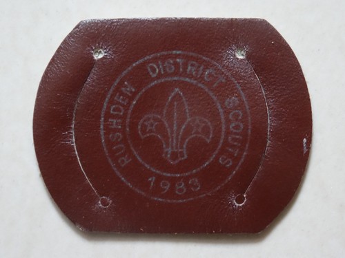 Rushden district scouts 1983 - rushden,