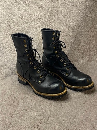 Georgia boot black - boot, leather