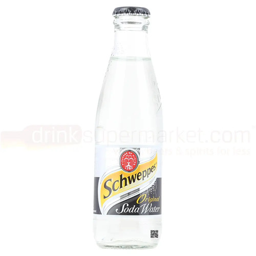 Schweppes soda water - schweppes,