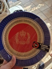 Queen’s Silver Jubilee 1977 Paper Plates (set of 17)