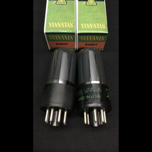 Great pair sylvania 6v6gt - sylvania,
