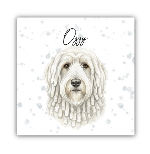 Komondor personalised fridge - komondor,