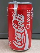 Vintage US 1980s Classic Coca-Cola can empty 