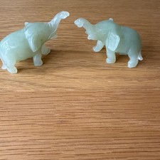 2 Vintage Small Light Green