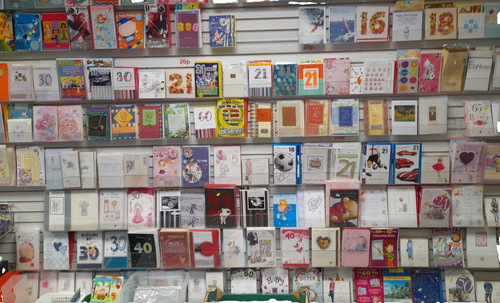 Joke birthday greeting blank