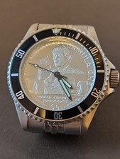 Ayrton Senna Commemorative Coin, $5 Silver, F1 Wristwatch