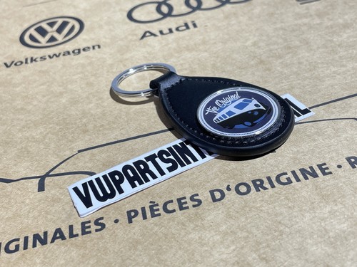 Volkswagen leather keyring key - leather,