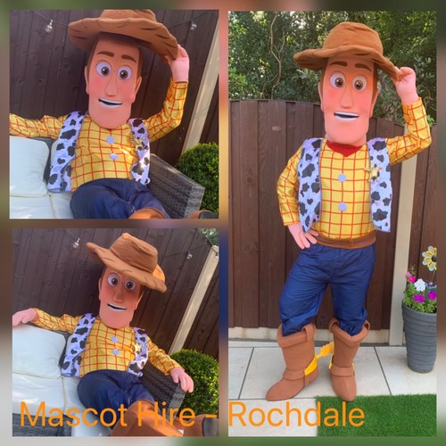 Woody mascot hire - woody,