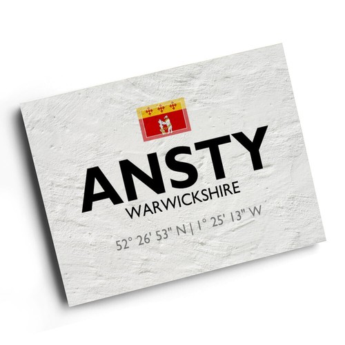 Print ansty warwickshire - ansty,,