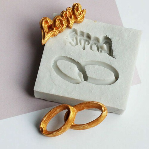 Love ring fondant silicone - ring,