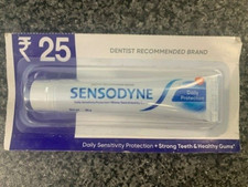Sensodyne Toothpaste Daily Protection Sensitivity Teeth Healthy Gums Travel 20g