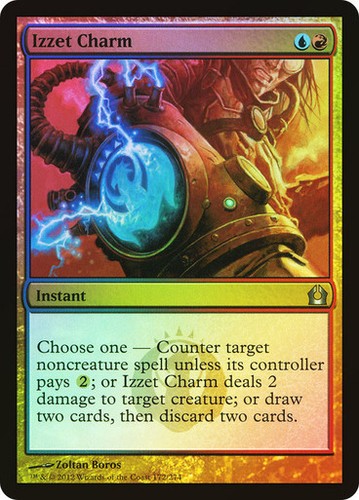 Foil izzet charm return to - charm,