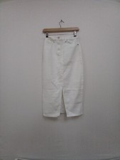 Pixie girl white midi skirt 