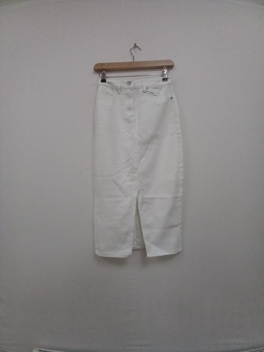 Pixie girl white midi skirt - ,