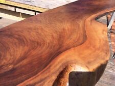 Live Edged Walnut Floating Shelf,not Oak, Rustic,waney,chunky Mantle Piece,bar