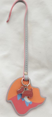Radley leather dog tag - ,, fancy