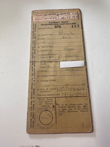 Oyk 413 old - 413, logbook