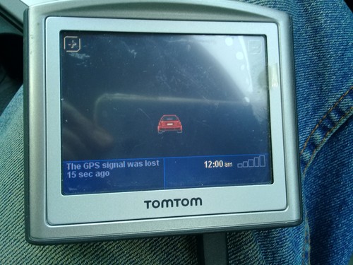 Sat nav device tom - nav,