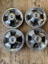 Original chrome metal hub