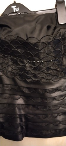 Frank usher black - black, bodice/