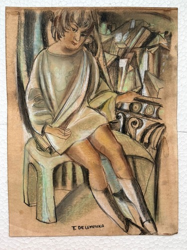 Tamara lempicka painting - de,