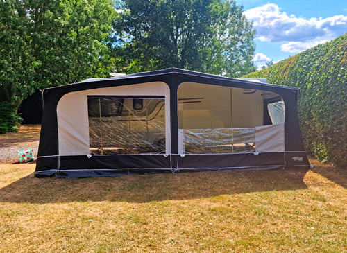 Full size caravan awning with - full,